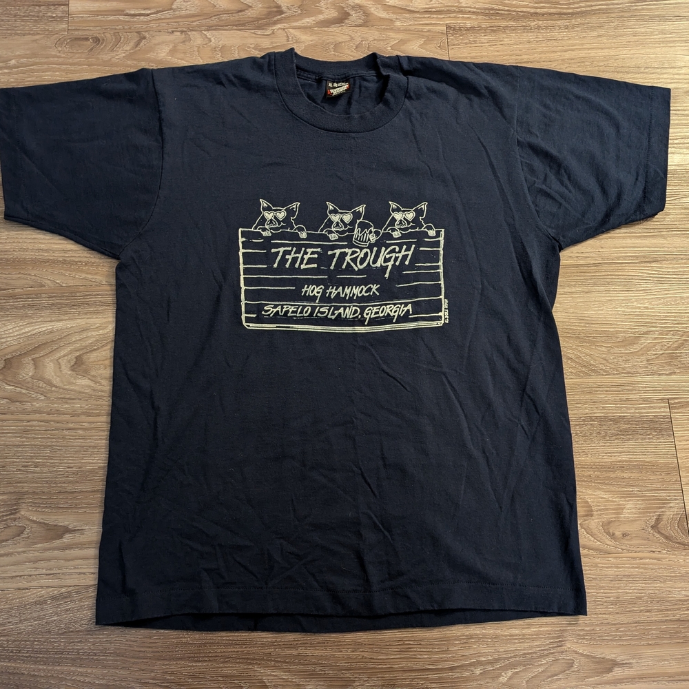 Vintage Georgia graphic single stitch tee XL